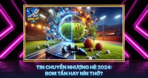 Tin Chuyen Nhuong He 2024 Bom Tan Hay Nin Tho